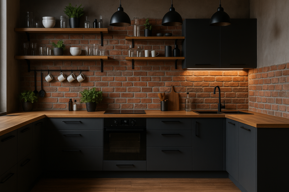 Kuchnia w stylu industrialnym