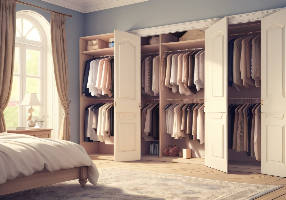 Szafa na wymiar w sypialni