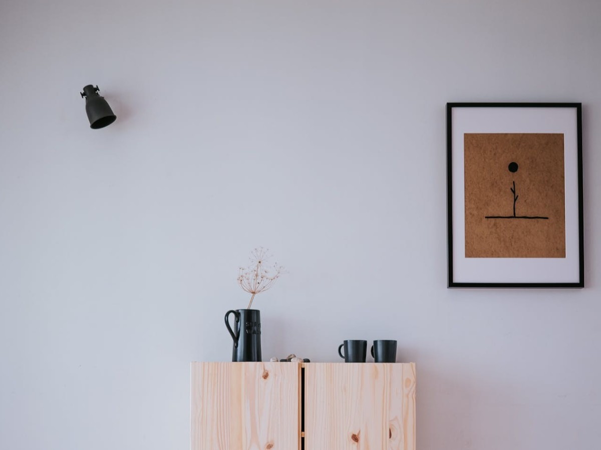 Szafka w stylu japandi